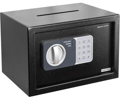 Coffre-fort électronique Taille M - Acier noir - 54% de remise