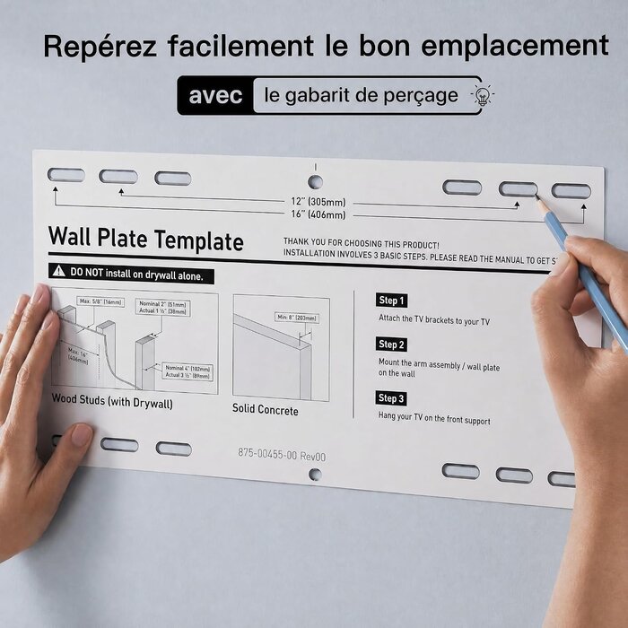 Support Mural TV Articulé 37-85" - 33% de remise