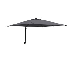 Vidaxl Parasol mural anthracite avec LED - 58% de remise
