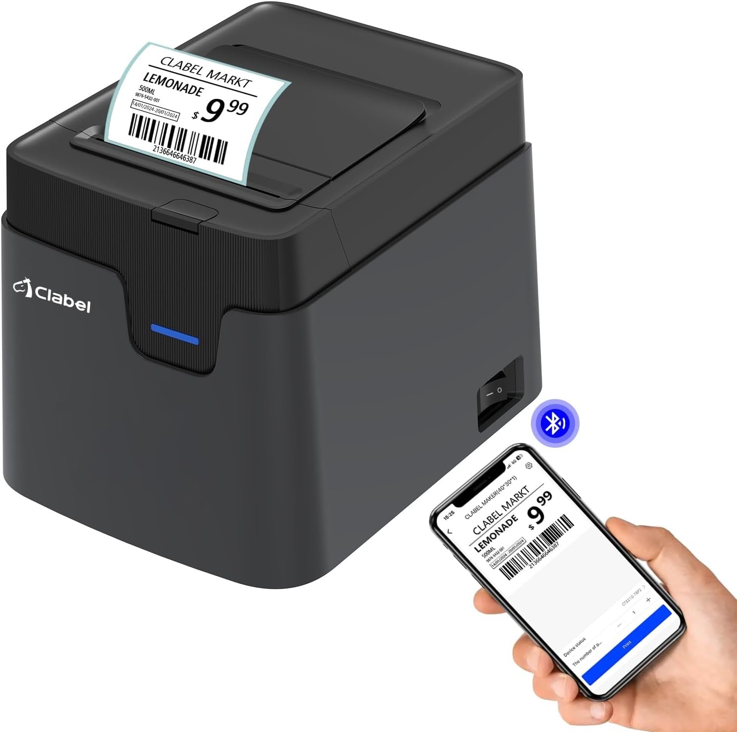 Imprimante thermique d'étiquettes Bluetooth 50mm - 34% de remise