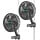 Lot de 2 ventilateurs oscillants 15,2 cm pour culture - 34% de remise
