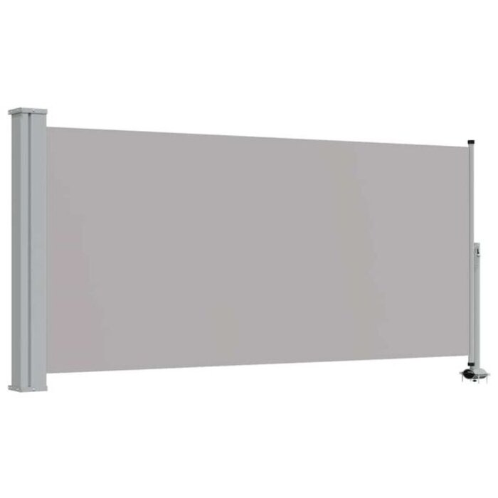 Brise-vue latéral rétractable 120x300cm gris - 33% de remise