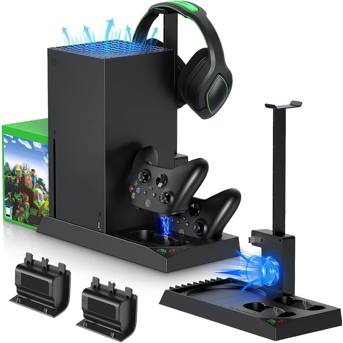 Support Vertical Xbox Series X avec Refroidissement et LED - 32% de remise