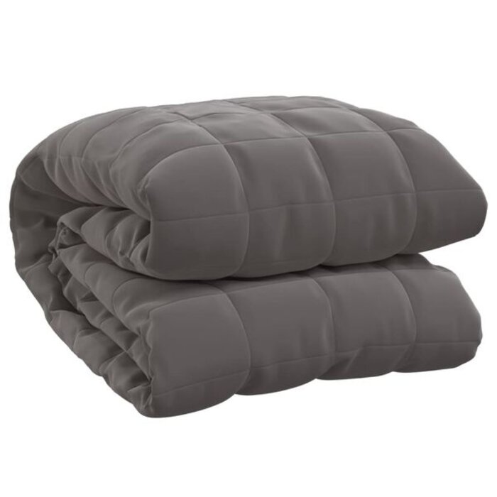 Couverture lestée 200x220 cm 13 kg - Gris - 34% de remise