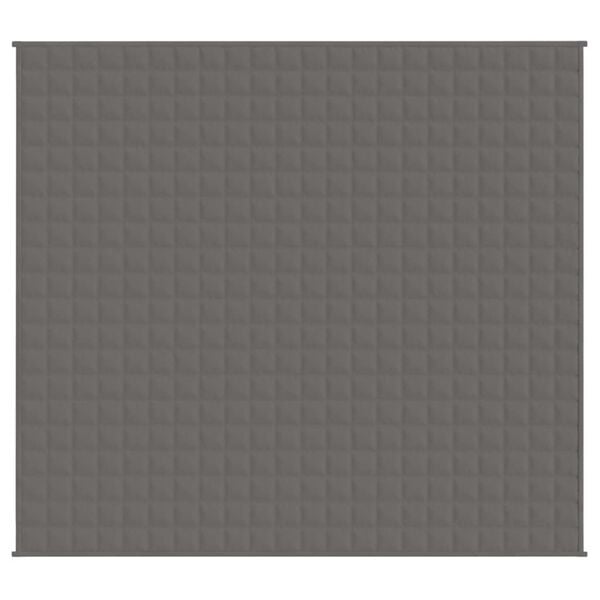 Couverture lestée 200x220 cm 13 kg - Gris - 34% de remise