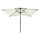 Parasol rectangulaire LED 2x3m Sable - 33% de remise