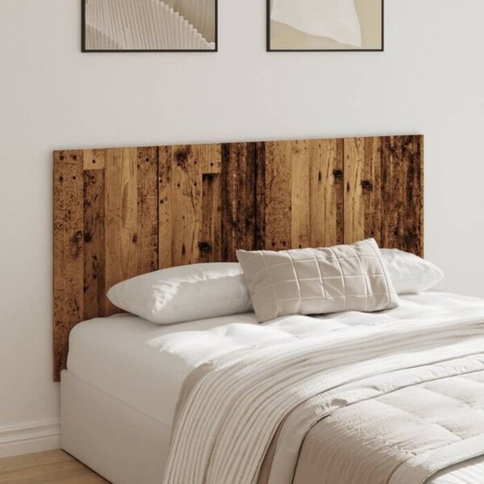 Tête de lit aspect vieux bois 160x80 cm - 34% de remise