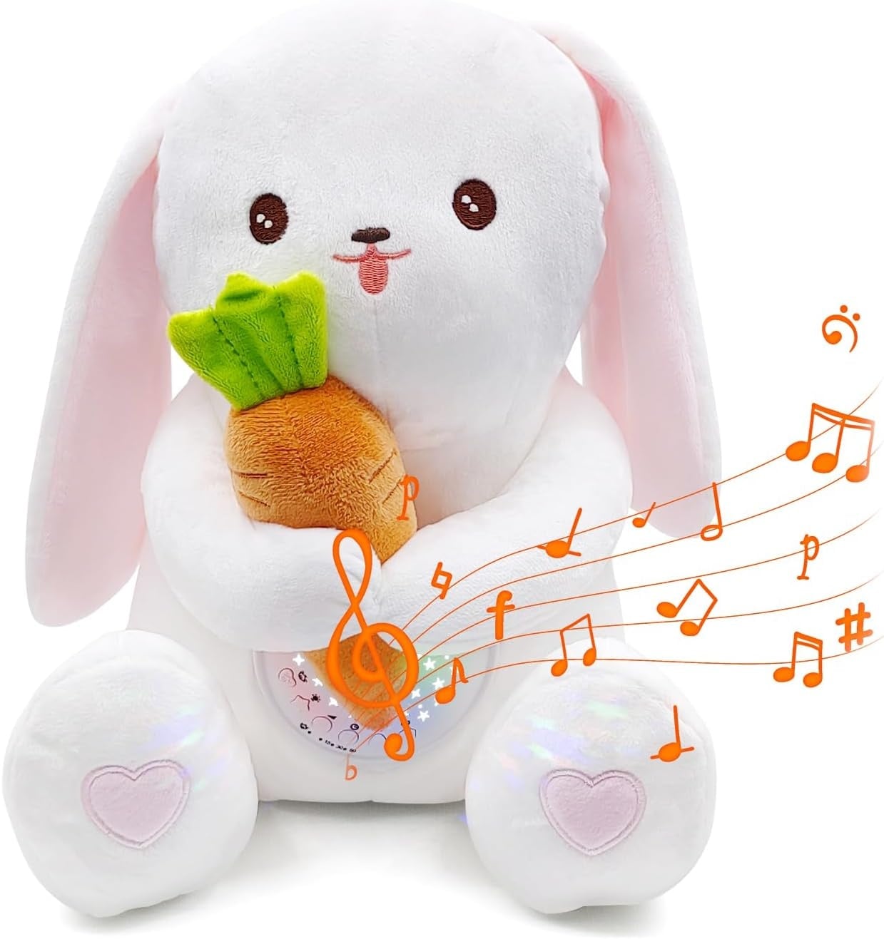 Veilleuse bébé projecteur d'étoiles Lapin - 32% de remise
