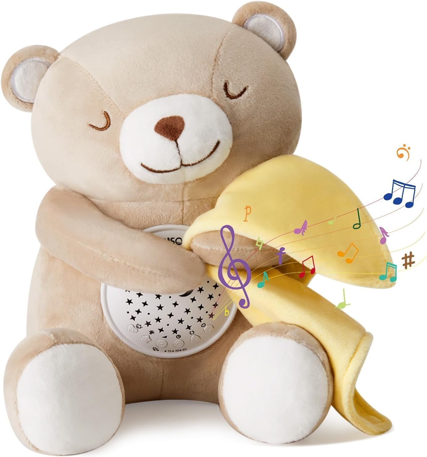 Veilleuse bébé projecteur d'étoiles Lapin - 32% de remise