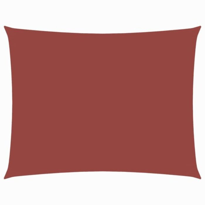 Voile d'ombrage rectangulaire 3x5 m Terracotta - 34% de remise