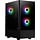 Boîtier PC Gaming Mid-Tower, Verre Trempé, 3 ventilateurs ARGB - 33% de remise