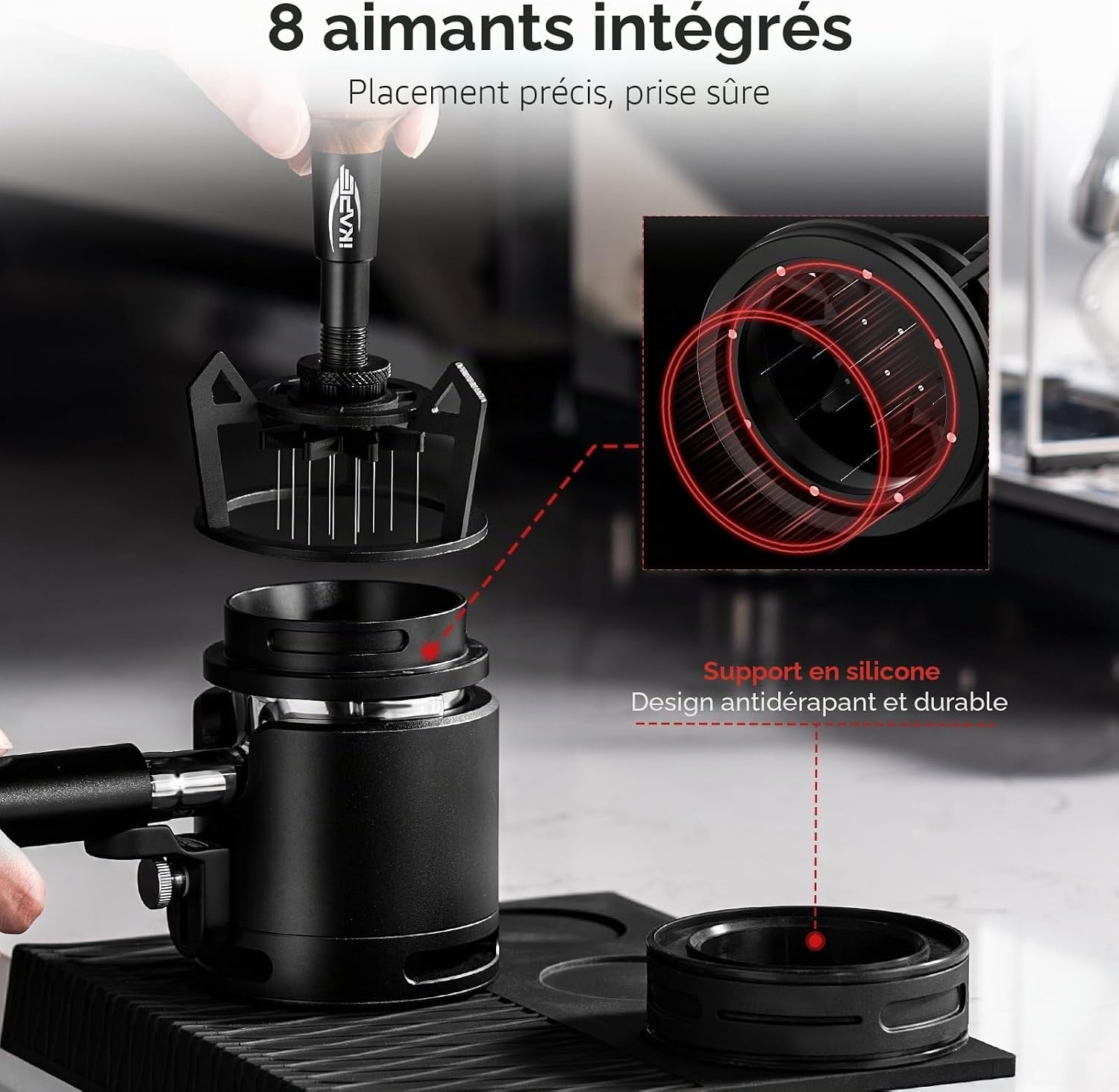 Distributeur WDT pour espresso 58 mm - 33% de remise
