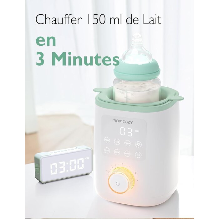 Chauffe-biberon 9-en-1 multifonction - 34% de remise