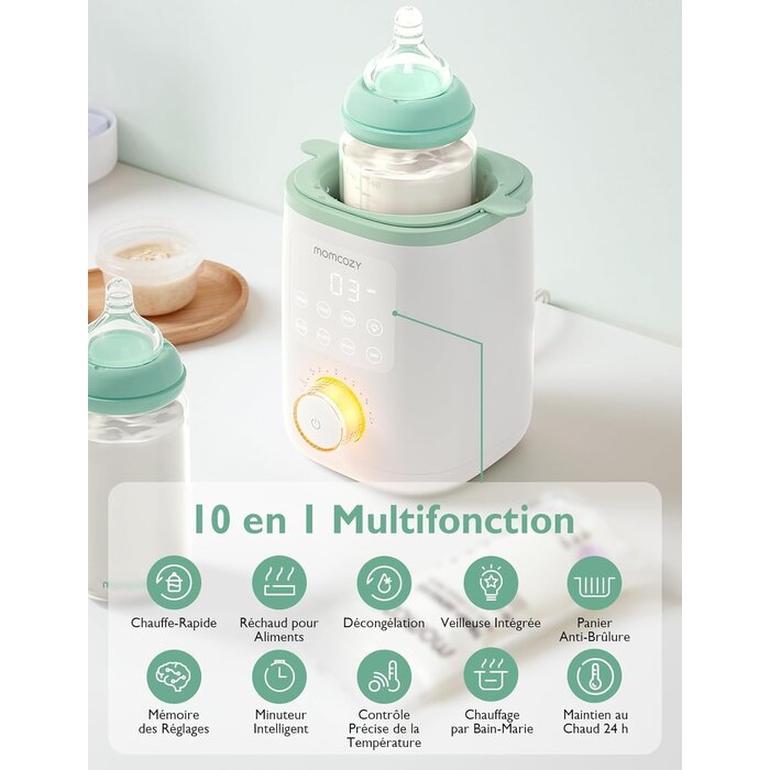 Chauffe-biberon 9-en-1 multifonction - 34% de remise