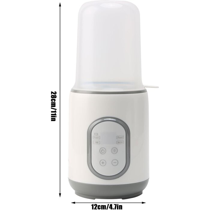 Chauffe-biberon 8-en-1 Multifonction - Blanc - 30% de remise