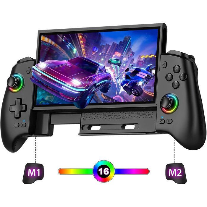 Manette sans fil RGB pour Switch, PC et Mobile - 32% de remise