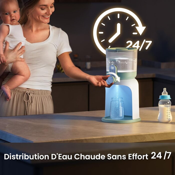 Préparateur de biberons 1,7L - 6 températures - 34% de remise