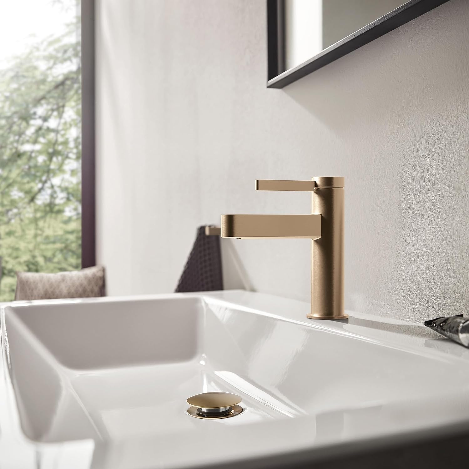 Bonde de lavabo Push-Open bronze brossé - 34% de remise