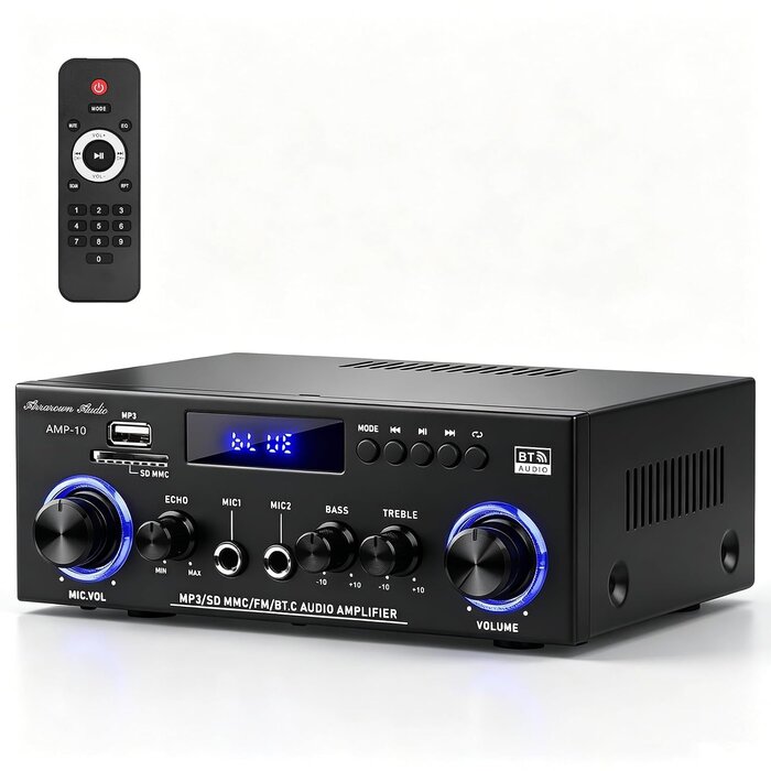 Amplificateur HiFi 400W Bluetooth/FM/USB - 32% de remise