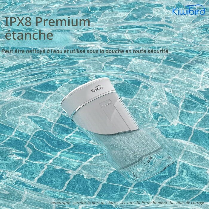 Hydropulseur sans fil UV-C 230ml - 1800 pulses - 29% de remise