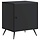 Table de chevet noire 43 x 34,5 x 50 cm - 33% de remise