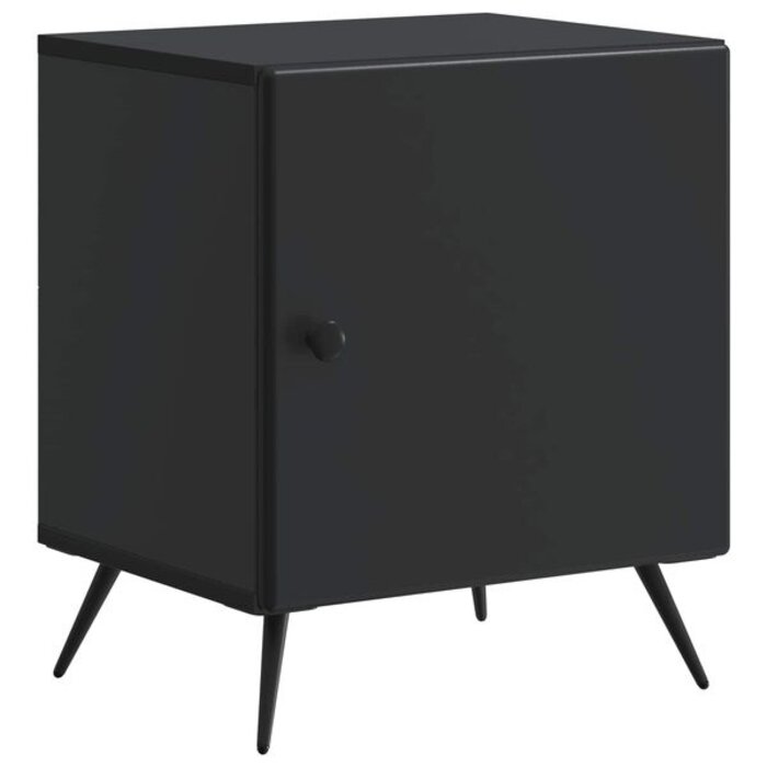 Table de chevet noire 43 x 34,5 x 50 cm - 33% de remise