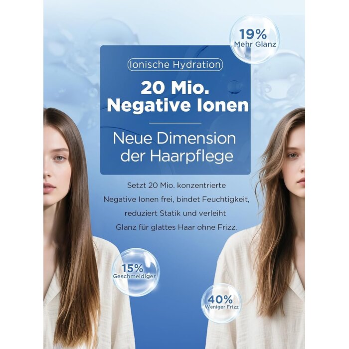Sèche-cheveux ionique pliable 2000W avec diffuseur - 31% de remise