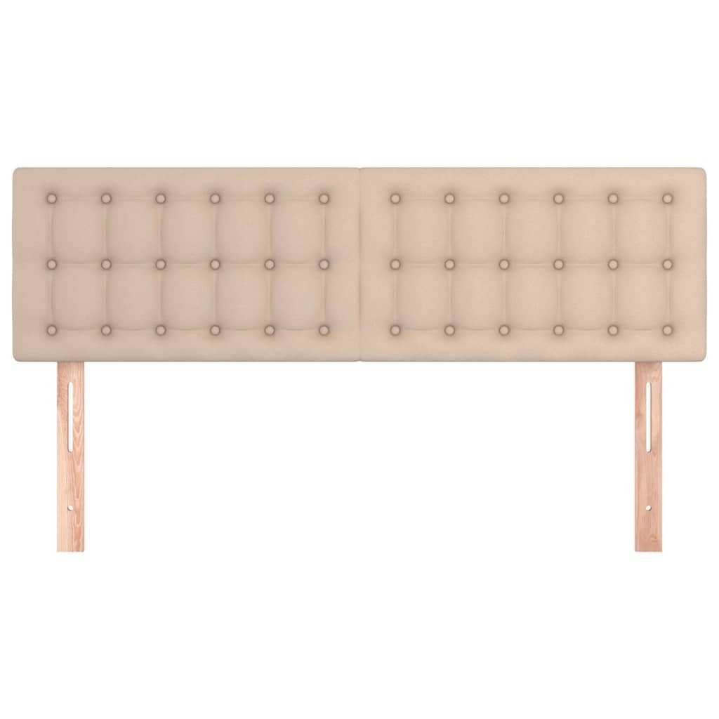 Lot de 2 têtes de lit cappuccino - 33% de remise