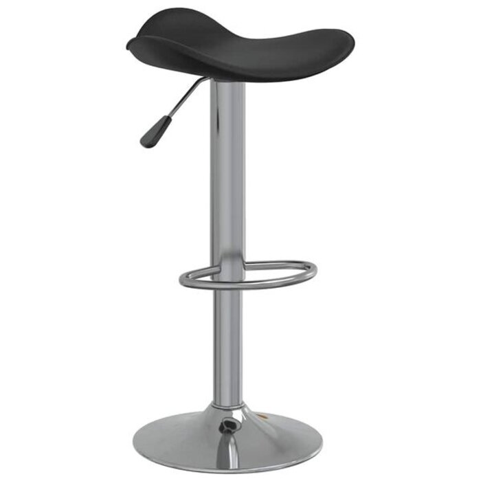 Lot de 2 tabourets de bar réglables, noir - 34% de remise