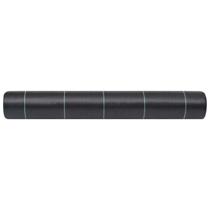 Toile de paillage 2x25 m - Noir - 31% de remise