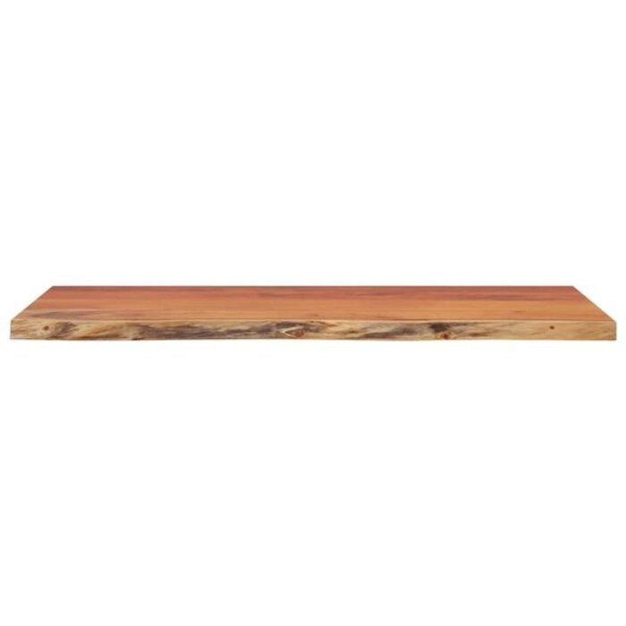 Plateau de lavabo en bois d'acacia 120x60cm - 35% de remise