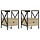 Lot de 2 tables de chevet avec station de charge - Chêne Sonoma - 35% de remise