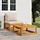 Salon de jardin 2 pièces en acacia massif - 35% de remise