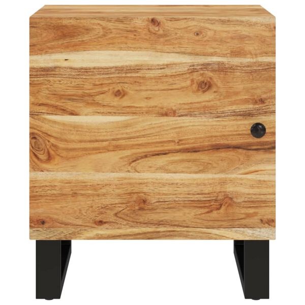 Table de chevet en acacia massif - 33% de remise - 40x33x46 cm