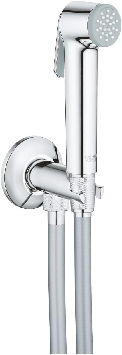 Douchette hygiénique avec robinet - Chrome - 34% de remise