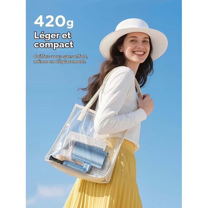 Sèche-cheveux ionique pliable 2000W - 31% de remise
