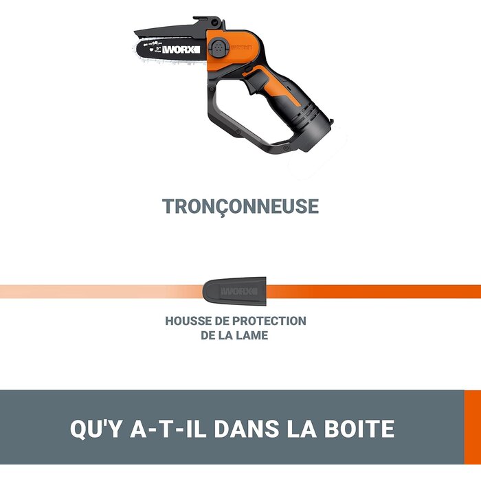 Élagueuse sans fil 20V, guide 12 cm - 34% de remise