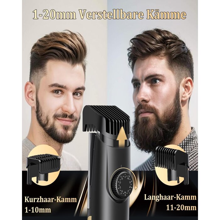 Tondeuse à barbe aspirante rechargeable USB-C - 32% de remise