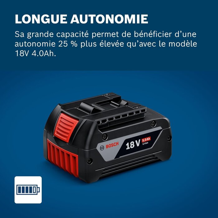 Batterie Lithium-ion 18V 5.0Ah - 34% de remise