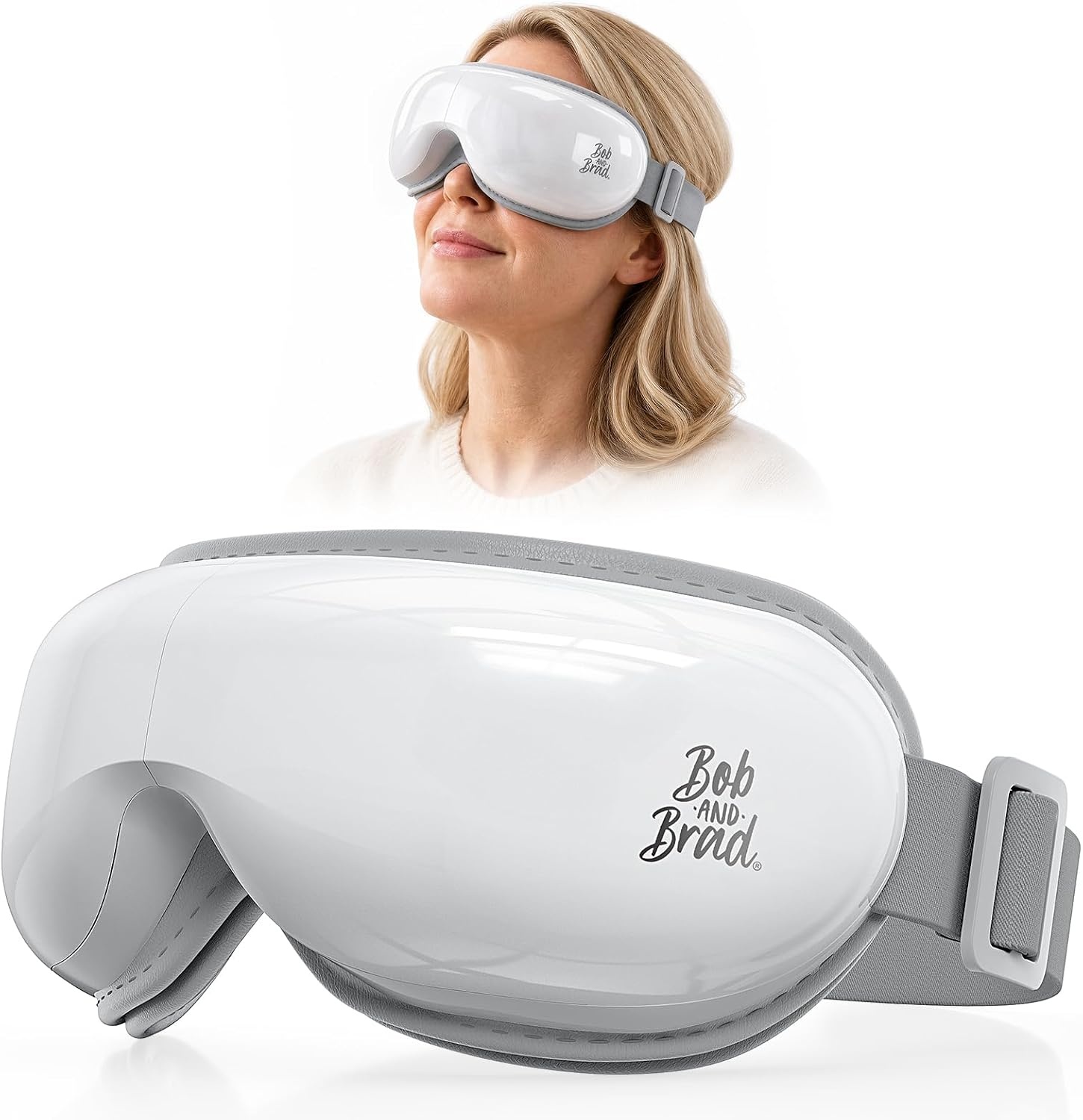 Masseur Oculaire Chauffant - 34% de remise - Pliable et Rechargeable