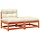 Banc de jardin modulaire avec coussins et repose-pieds - 35% de remise