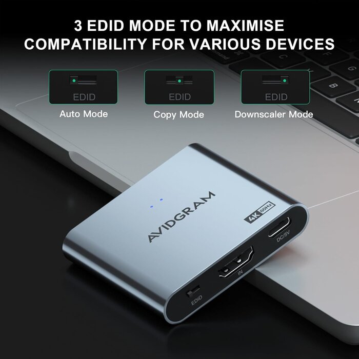 Splitter HDMI 1 vers 2 4K 60Hz avec Downscaler - 32% de remise