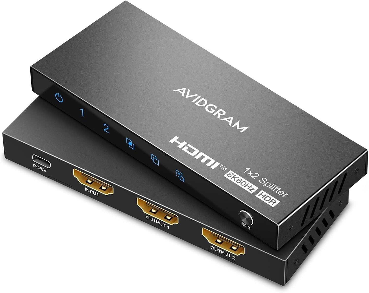 Splitter HDMI 1 vers 2 4K 60Hz avec Downscaler - 32% de remise