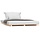 Cadre de lit en pin massif 140x200 cm - 40% de remise