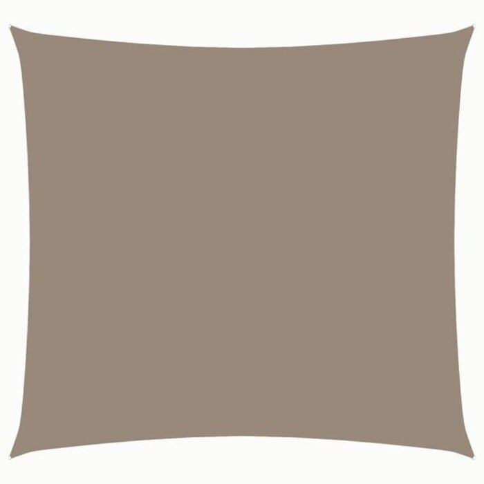 Voile d'ombrage carrée 7x7 m Taupe - 35% de remise