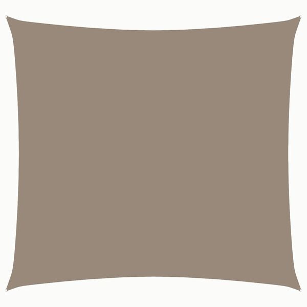 Voile d'ombrage carrée 7x7 m Taupe - 35% de remise