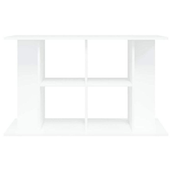 Meuble support pour aquarium 100x40x60 cm blanc - 34% de remise