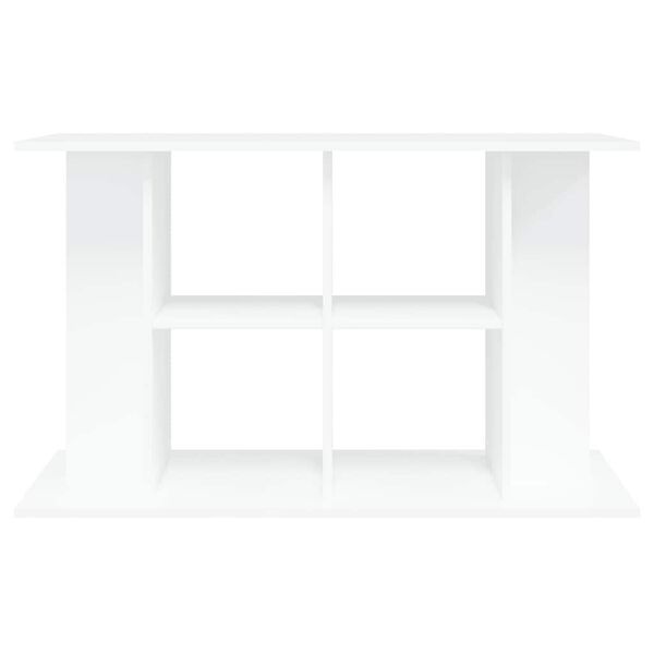 Meuble support pour aquarium 100x40x60 cm blanc - 34% de remise