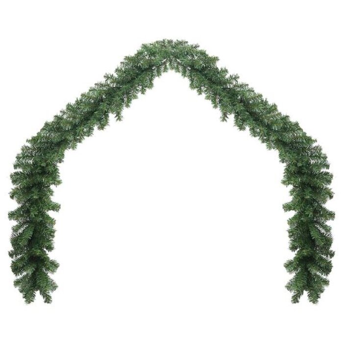 Guirlande de Noël 10m PVC Vert - 33% de remise