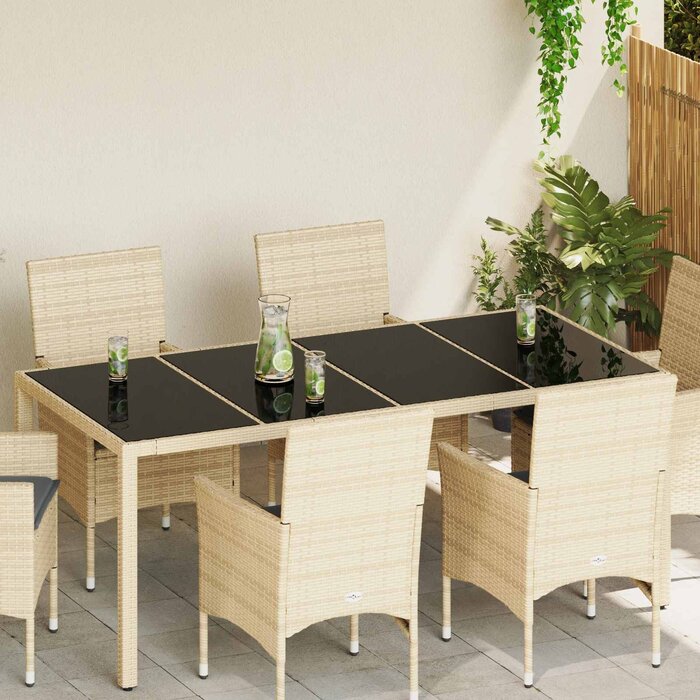 Lot de 4 plateaux de table en verre trempé noir - 34% de remise